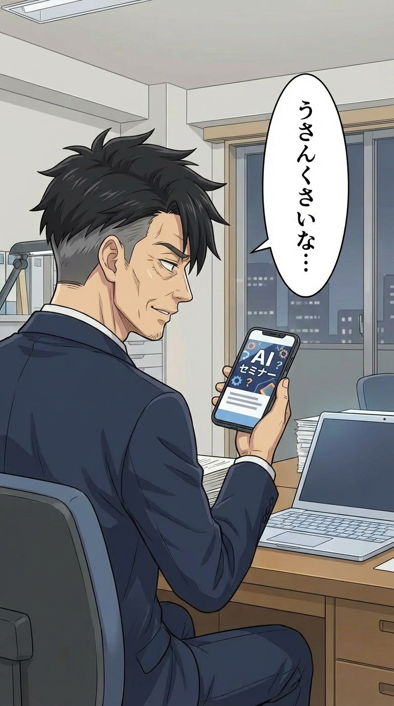 P2-1: セミナー広告への疑念